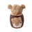 Territory Squirrel in Log Moving Plush Dog Toy