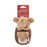 Territory Squirrel in Log Moving Plush Dog Toy
