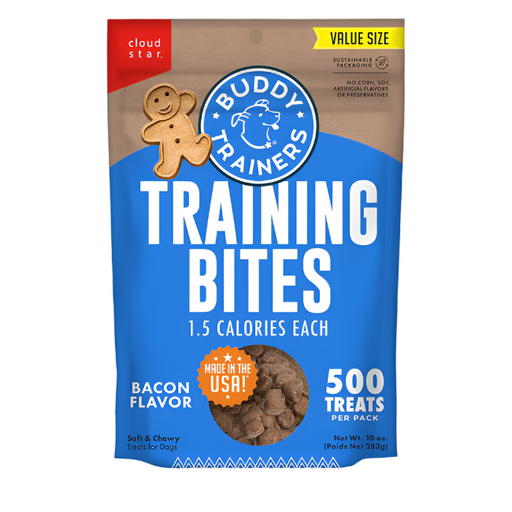 Buddy Trainers Training Dog Bites Bacon Flavor 10OZ