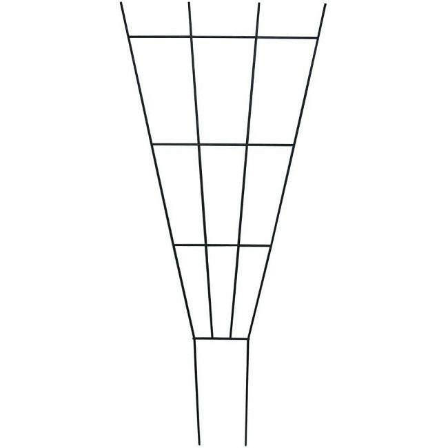 Green Steel Garden Pot Trellis 36 in high x 15 in 89635