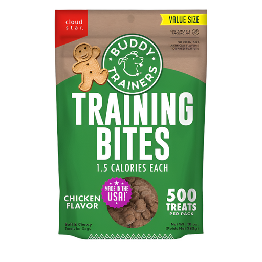 Buddy Trainers Training Dog Bites Chicken Flavor 10OZ