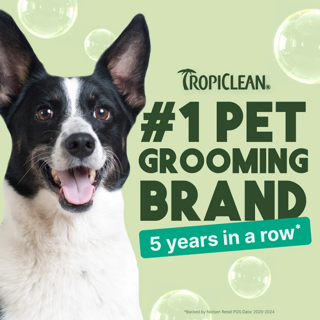 TropiClean Oatmeal & Tea Tree Pet Shampoo 20 oz