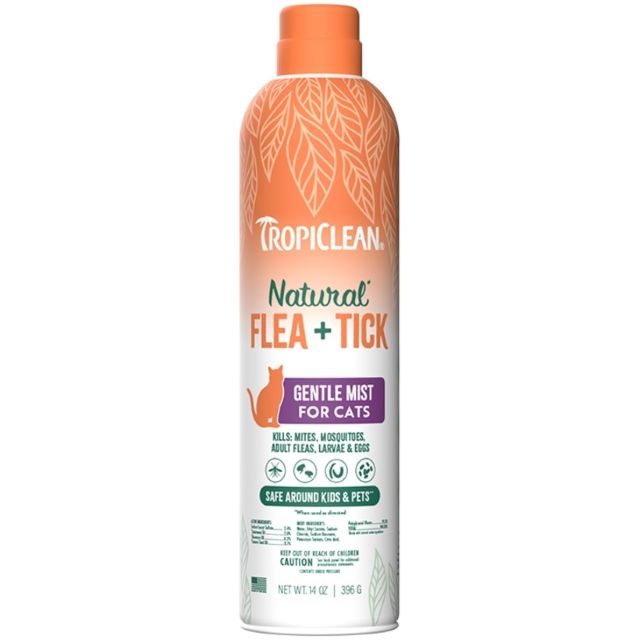 Natural Flea & Tick Gentle Mist for Cats - 14 oz — Ellington Agway