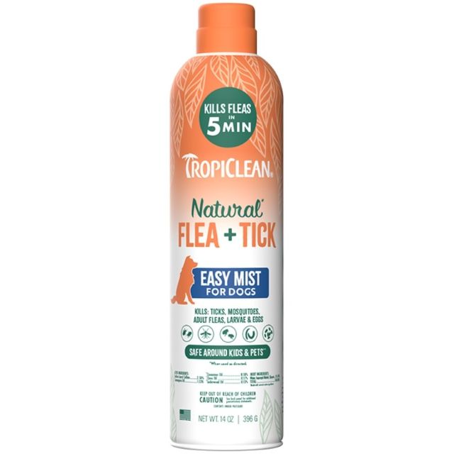 Natural Flea & Tick Easy Mist for Dogs 14 oz