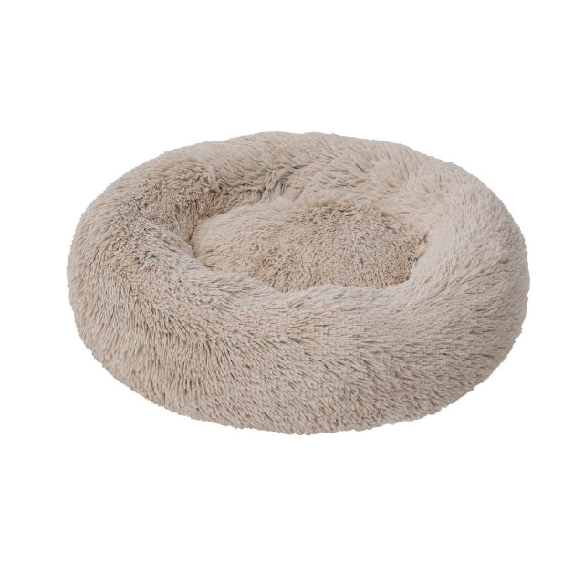 Dream Chaser Cuddle Donut Pet Bed, Khaki