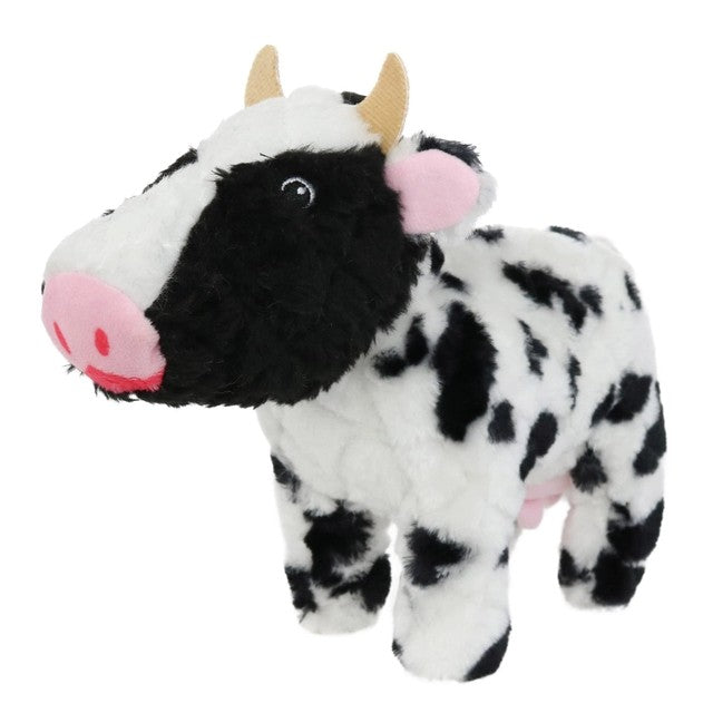 Tuffy MIGHTY Farm Cow Tough Plush Dog Toy