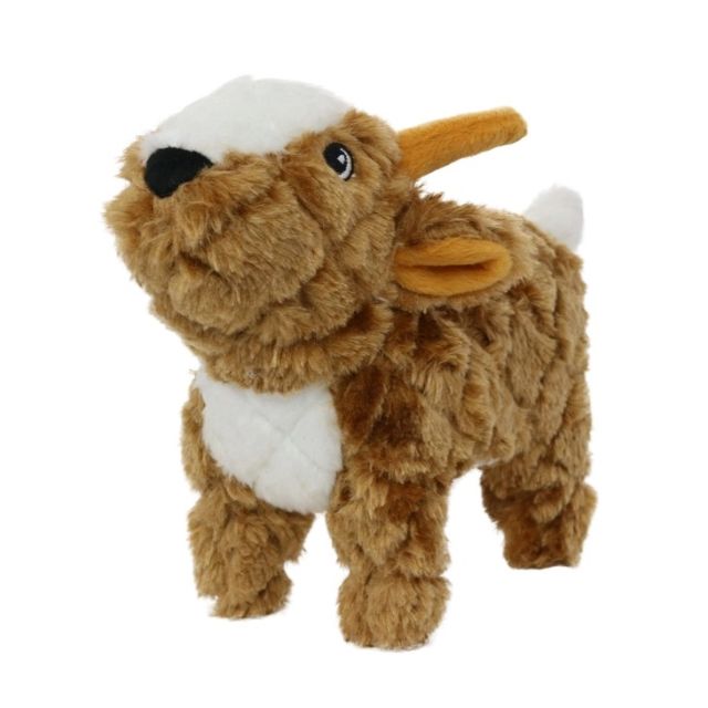 Tuffy MIGHTY Farm Goat Tough Plush Dog Toy