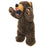 Mighty Angry Animals Brown Bear Dog Toy