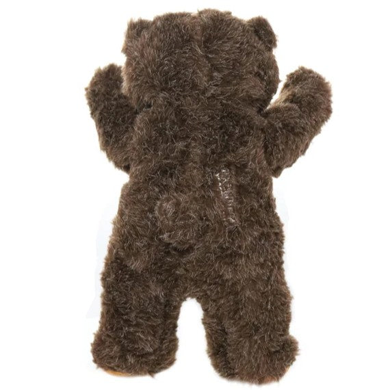 Mighty Angry Animals Brown Bear Dog Toy