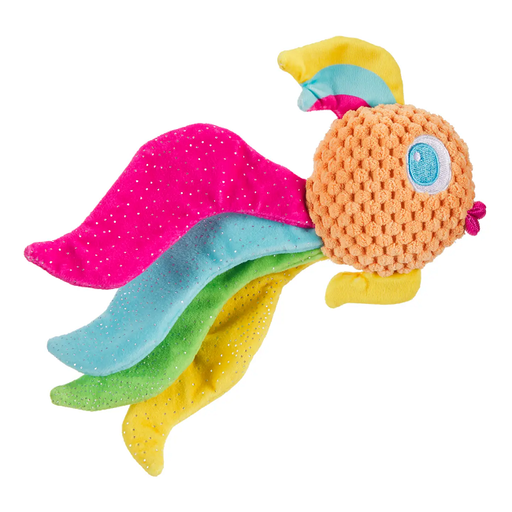 Bark Ahi Tina Tropical Fish Plush Dog Toy