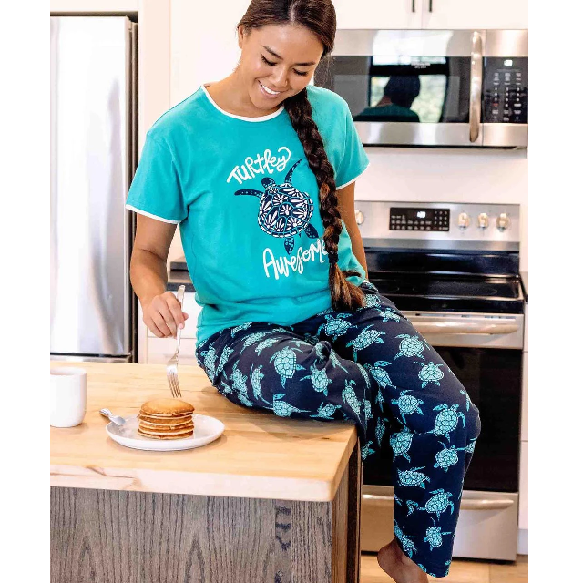 LazyOne Turtles Women's Regular Fit PJ Pant