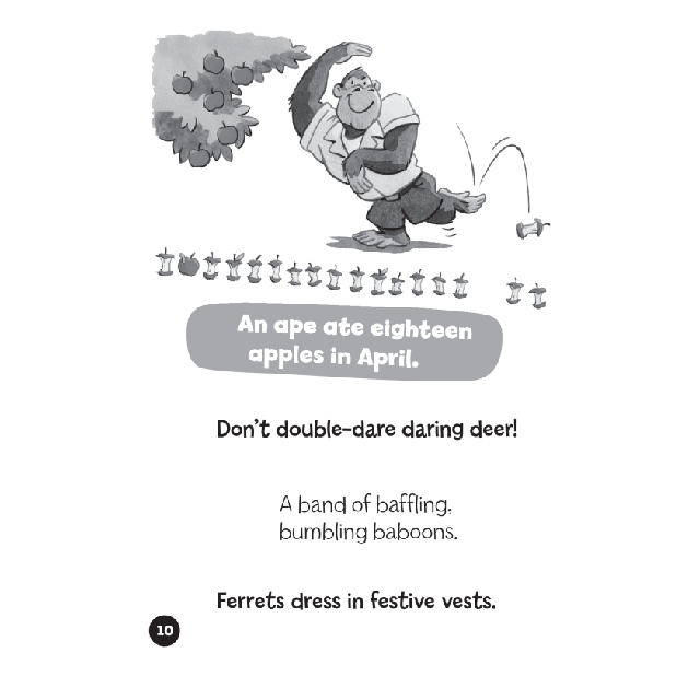Tongue Twisters Joke Book by Highlights