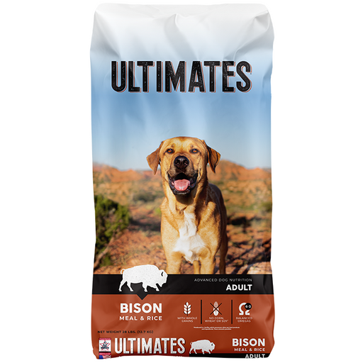 Ultimates Bison Meal & Rice Adult Recipe Dry Dog Food