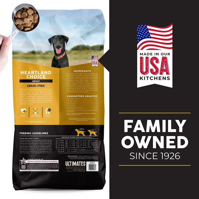 Ultimates Heartland Choice Chicken & Potato Grain-Free Dry Dog 28 Lbs.