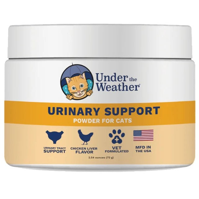 Under the Weather Urinary Support Powder for Cats 2.54 oz.