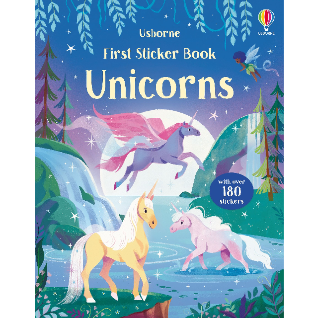 Unicorns First Sticker Book | Usborne