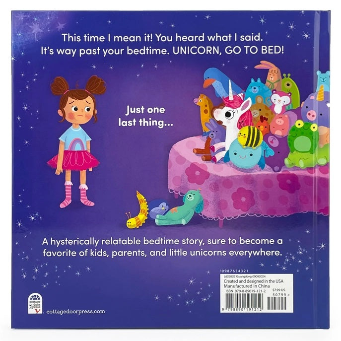 Unicorn, Go To Bed! Silly Bedtime Picture Book