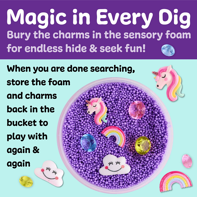 Creativity for Kids Sensory Surprise Bucket - Unicorn