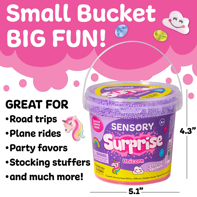 Creativity for Kids Sensory Surprise Bucket - Unicorn