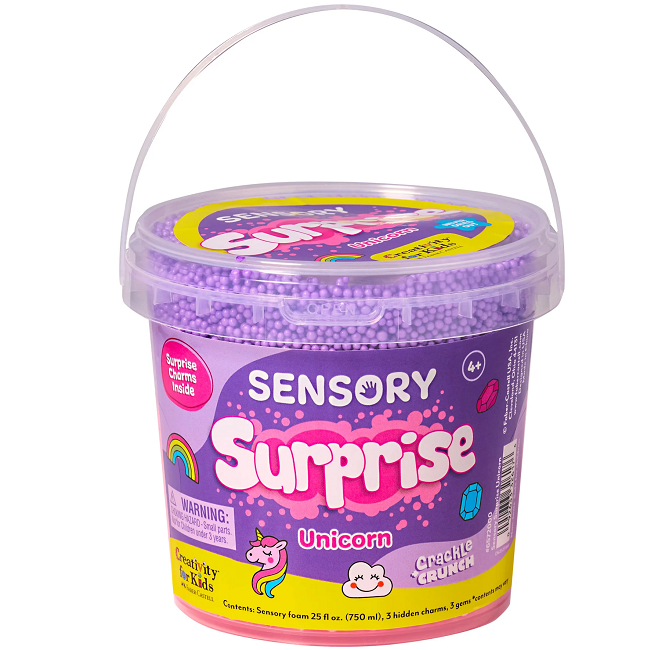 Creativity for Kids Sensory Surprise Bucket - Unicorn