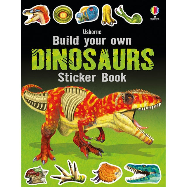 Build Your Own Dinosaurs Sticker Book | Usborne