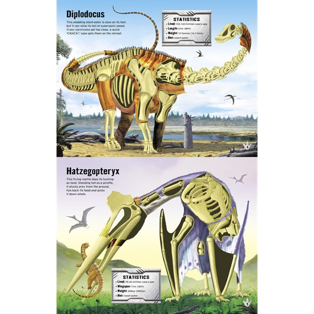 Build Your Own Dinosaurs Sticker Book | Usborne