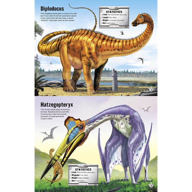 Build Your Own Dinosaurs Sticker Book | Usborne