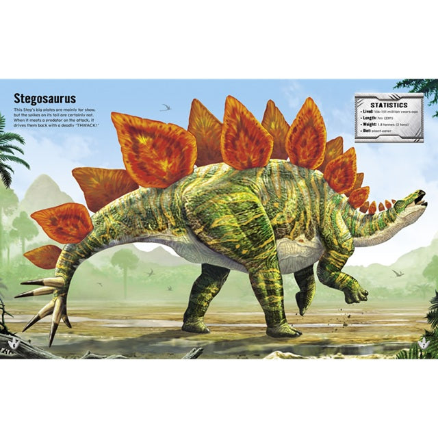 Build Your Own Dinosaurs Sticker Book | Usborne