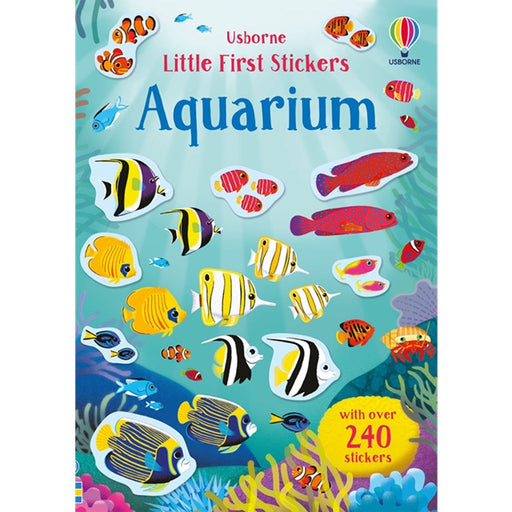 Little First Stickers Aquarium Sticker Book | Usborne