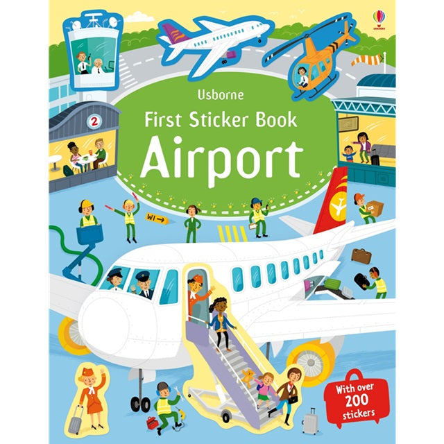 First Sticker Book Airport | Usborne