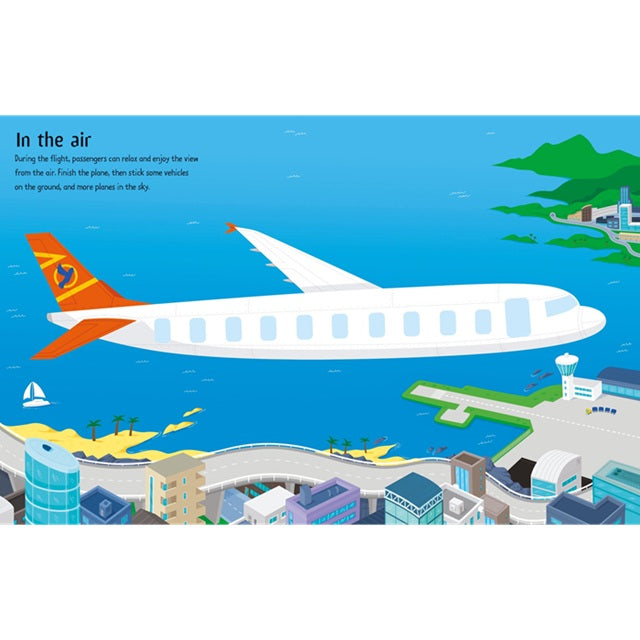 First Sticker Book Airport | Usborne