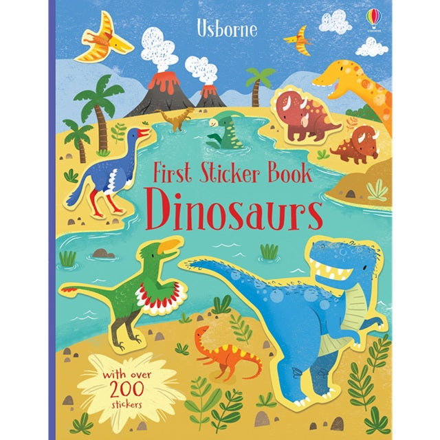 First Sticker Book Dinosaurs | Usborne