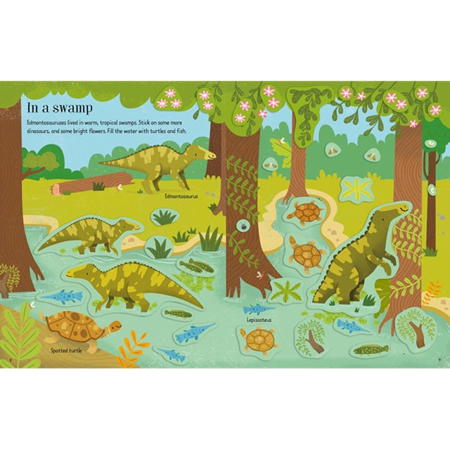 First Sticker Book Dinosaurs | Usborne