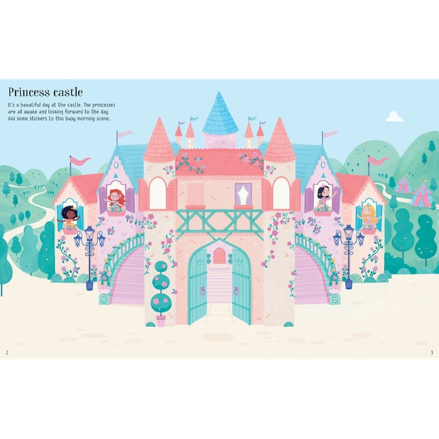 First Sticker Book Princesses | Usborne