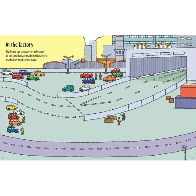 First Sticker Book Trucks | Usborne