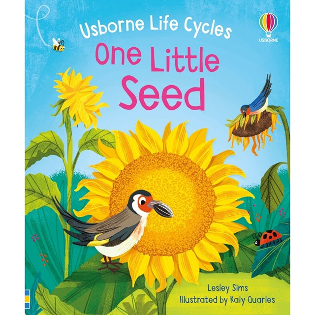 One Little Seed Life Cycles Board Book | Usborne