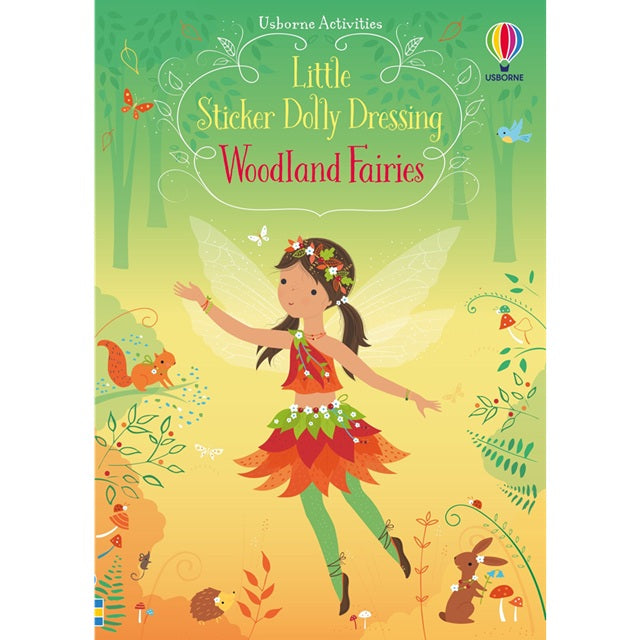 Little Sticker Dolly Dressing Woodland Fairy Sticker Book, Usborne