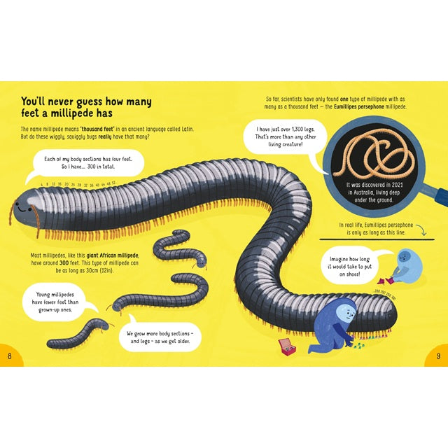 Lots of Things to Know About Bugs: A Fun Introduction to Spiders, Caterpillars, and Bees for Kids