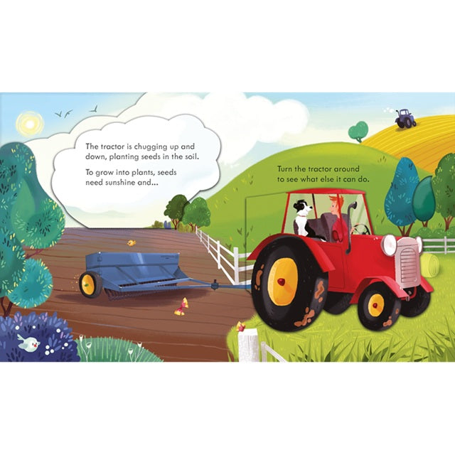 Peek Inside the Farm Lift a Flap Board Book | Usborne