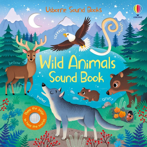 Wild Animals Children's Sound Book | Usborne