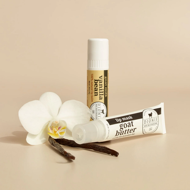 Dionis Vanilla Bean Goat Butter Lip Kit