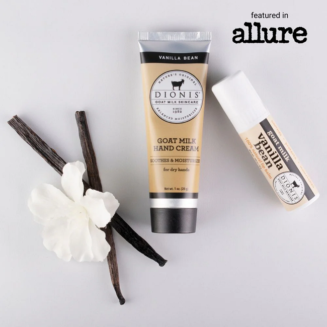 Dionis Vanilla Bean Lip & Hand Set