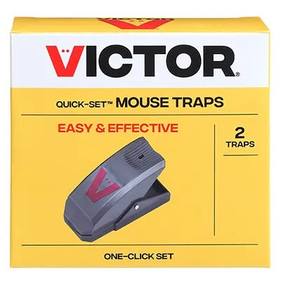 Victor Easy Set Mouse Trap 2-Pack.