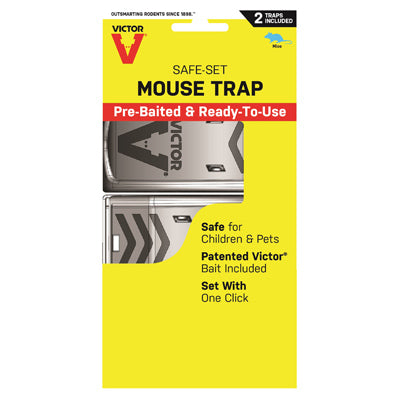 Victor Safe Set Mouse Trap 2-Pack M070B