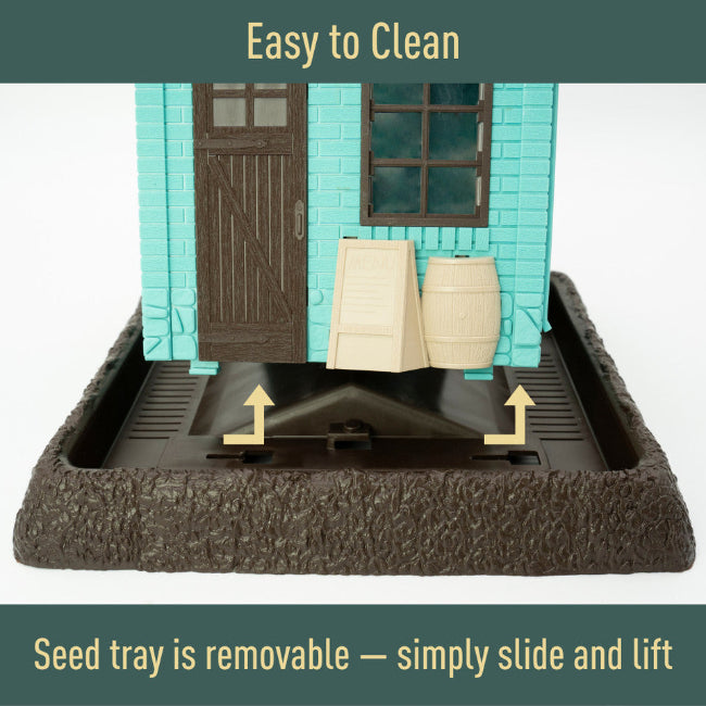 Village Collection Early Bird Café Birdfeeder