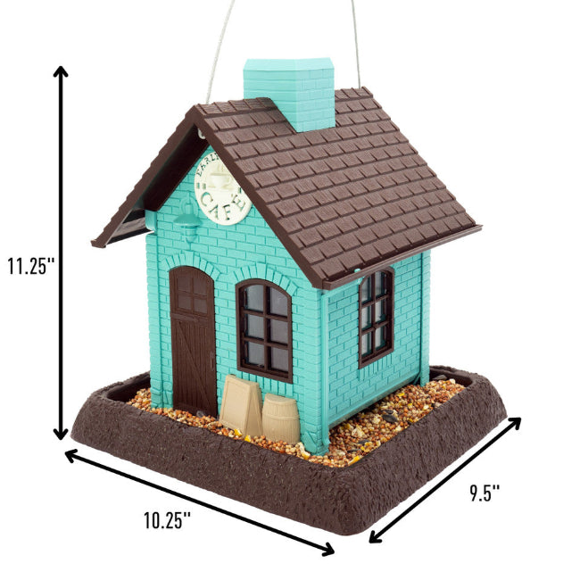 Village Collection Early Bird Café Birdfeeder