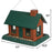 Village Collection Large Log Cabin Birdfeeder