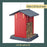 Village Collection Red Shed Birdfeeder