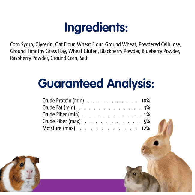 Vitakraft Bursts Wild Berry Small Animal Treats 1.76oz