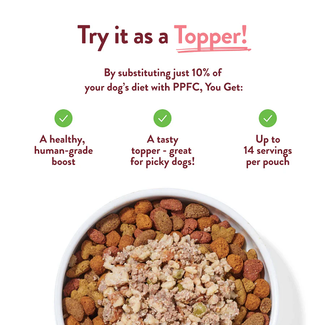 Portland Pet Food Wally's Salmon N' Rice Homestyle Dog Meal 9oz